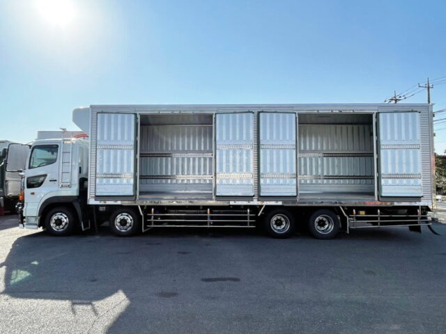 【1110】H29　プロフィア　冷凍バン　横観音2枚　4軸　サブエンジン　ジョロ4　キーストン　7速