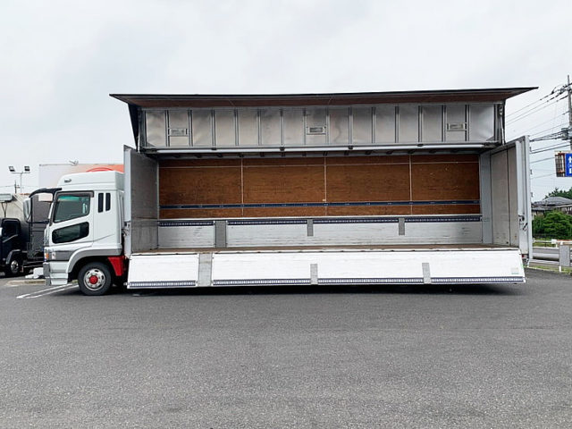 【654】ふそう　スーパーグレート　ウィング　4軸　ハイルーフ　7速　現状販売車輛