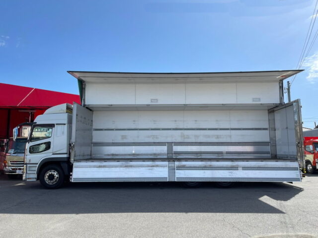 【1111】H30　17スーパーグレート　ハイルーフ　ウィング　総輪エアサス　融雪仕様　箱内高2500