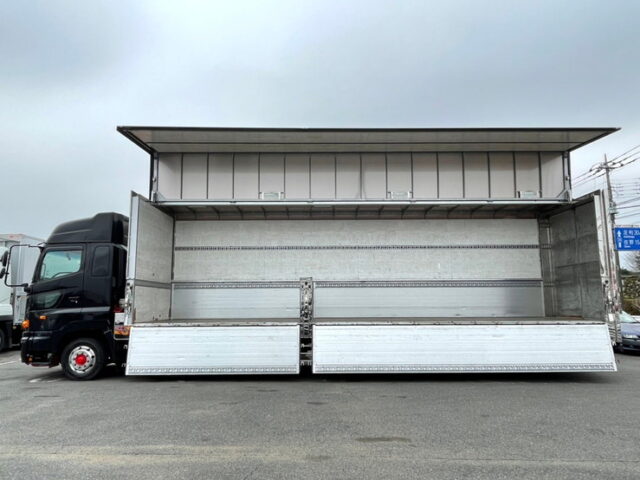 【1134】H24　プロフィア　ハイルーフ　ウィング　7速　総輪エアサス　リア門口ステンレス　山田ボデー