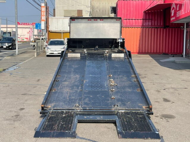 【986】H22　ダイナ　積載車　5700ワイド　カスタム　低走行　煙突マフラー(ダミー)