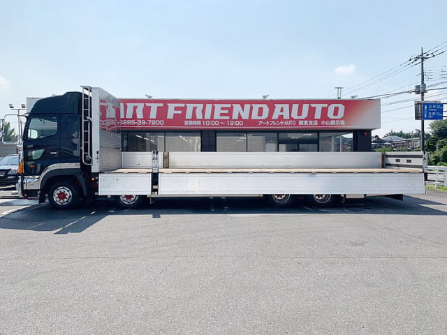 【669】H25　グラプロ　平ボディ　アルミブロック　後輪エアサス　7速　410馬力