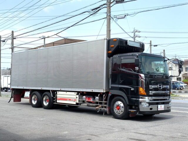 【1145】H16　プロフィア　冷凍バン　サブエンジン　ジョロ4　キーストン　サイド観音