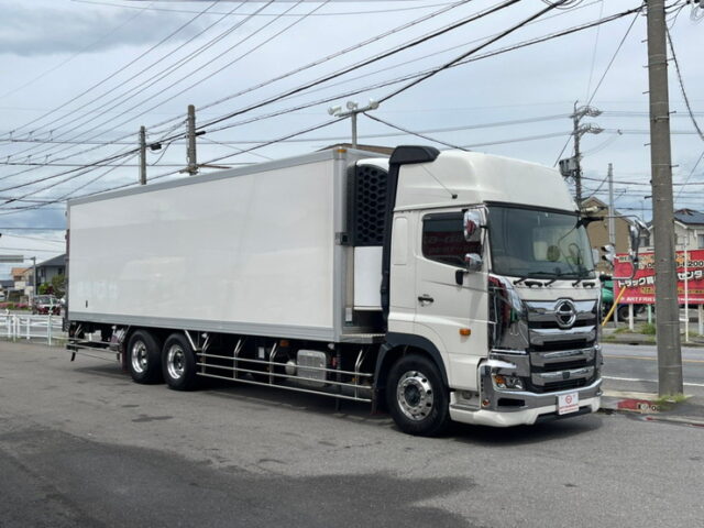 【1153】H31　17プロフィア　ハイルーフ　冷凍バン　前壁冷凍機　SB-230　ジョロ4　キーストン　