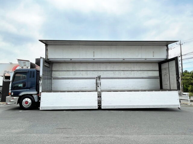 【1159】現状販売★H15　スーパーグレート　ウィング　110アオリ　10輪　7速MT　V8