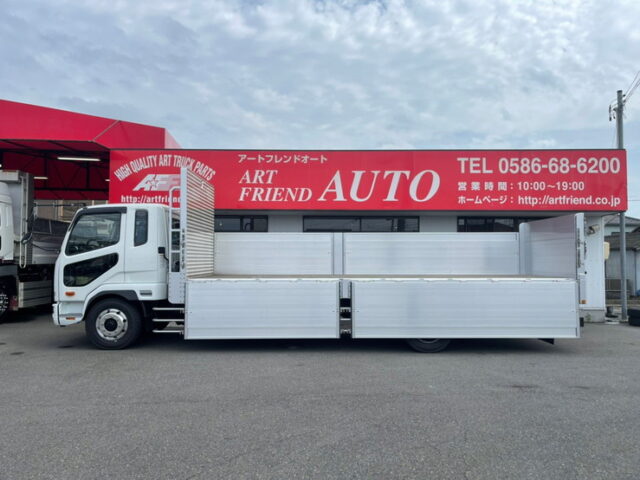 【1172】R4　ファイター　増トン　平ボデーアルミB　7200㎏積載　未使用　保証付