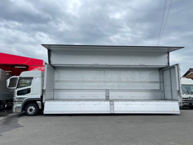 【1185】H30　17スーパーグレート　ハイルーフ　ウィング　床鉄　アルミホイール