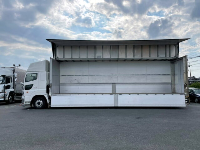 【1234】H30　17プロフィア　ハイルーフ　ウィング　リア門口ステンレス　1Eエンジン　410馬力