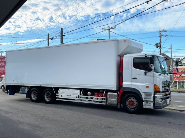 【1248】H23　プロフィア　冷凍バン　サブエンジン　2エバ　総輪エアサス　左横扉