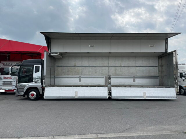 【1238】H22　スーパーグレート　ハイルーフ　冷凍ウィング　7速　国産エンジン　木床