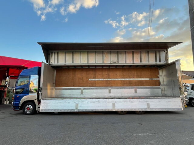 【1266】H28　プロフィア　ハイルーフ　ウィング　架装多数　木床　ジョロダーレール4列