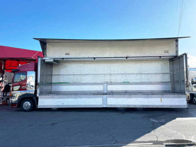 【1336】H16　プロフィア　冷凍ウィング　アルミホイール　サイドバンパーステンレス