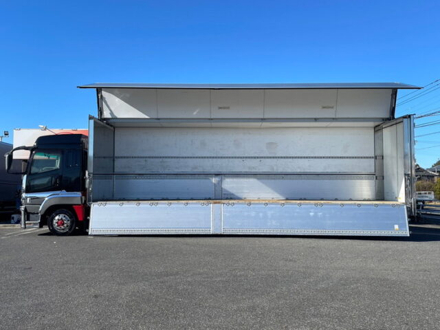 【1342】H27　スーパーグレート　ハイルーフ　ウィング　造りボディ　7速　380馬力　床鉄シマ