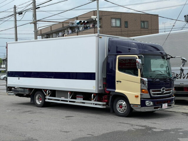 【1455】H23　レンジャープロ　ハイルーフ　冷凍バン　エアサス　ジョロダー4列　キーストン　格納ゲート付