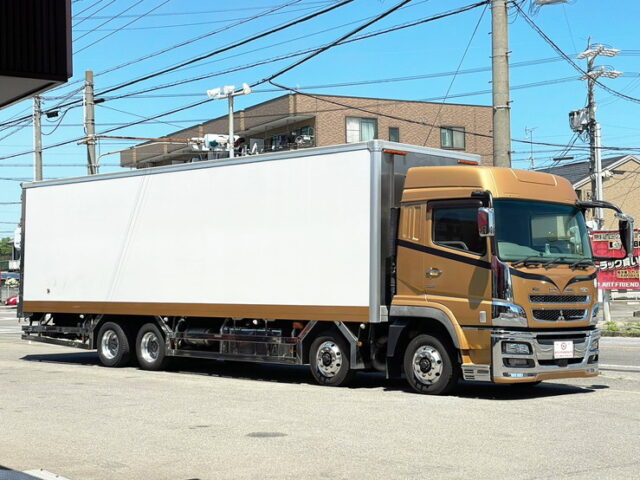 【1468】H28　スーパーグレート　ハイルーフ　冷凍バン　サブエンジン　格納ゲート　レール移動式間仕切り