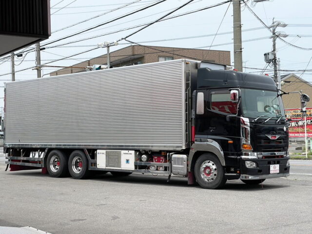 【1481】H28　プロフィア　ハイルーフ　冷凍バン　サブエンジン　ジョロ4キーストン　観音同時開放可能