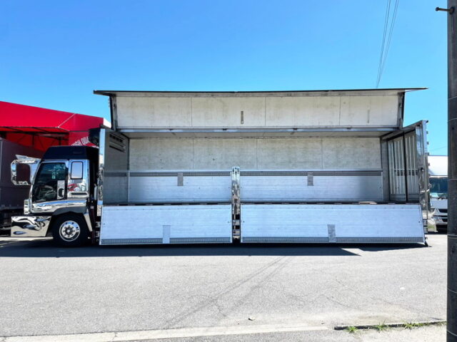 【1517】H15　ギガ　ハイルーフ　冷凍ウィング　造りボディ　1M10アオリ　キャデラックバンパー　410馬力