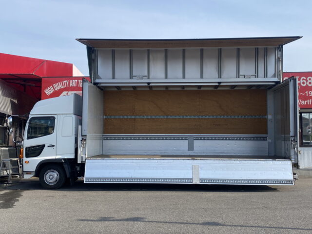 日野　レンジャープロ　ハイルーフ　ウィング　6200ワイド　格納パワーゲート