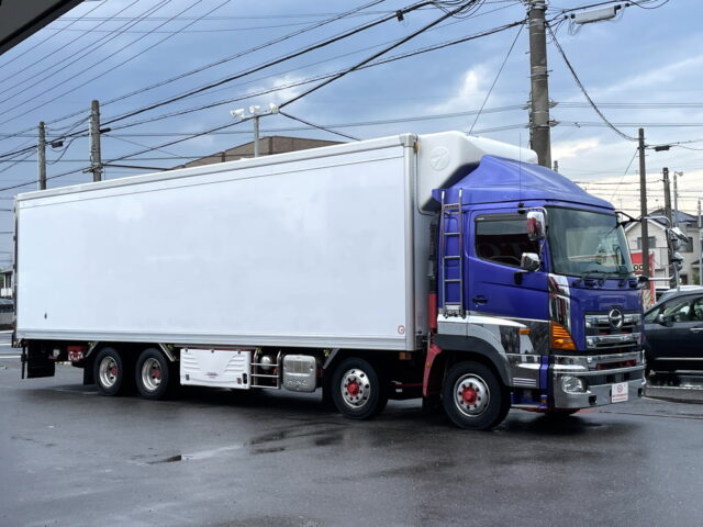 日野　プロフィア　冷凍バン　サブエンジン　キーストン　ジョロダー4列
