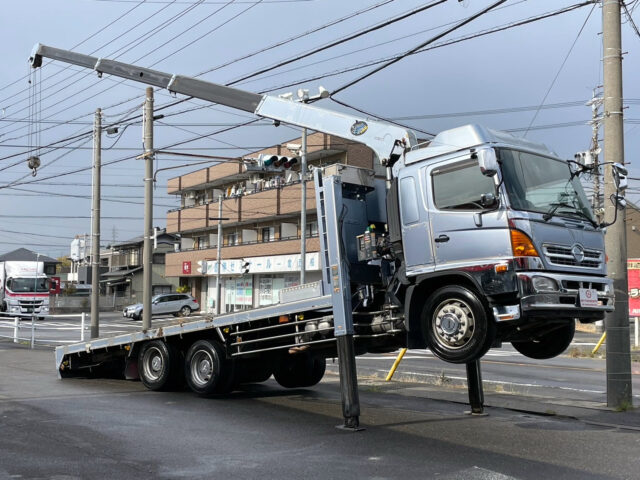 レンジャープロ　増トン　ハイジャッキセルフ　4段クレーン　ウィンチ/あゆみ板付　荷台長6500