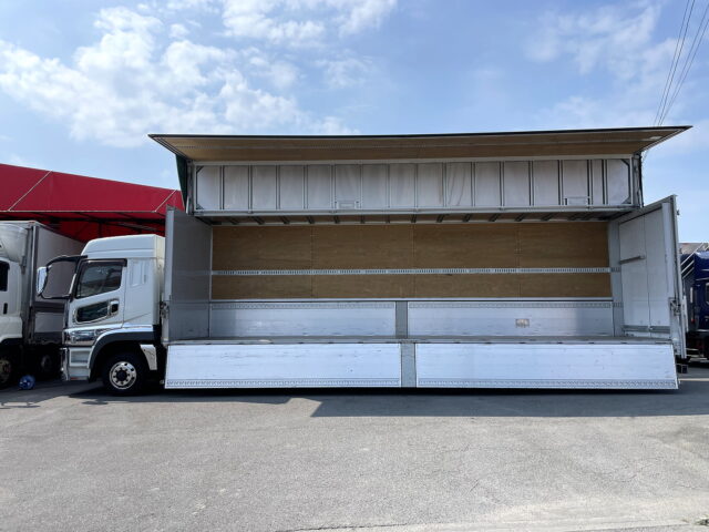 17スーパーグレート　ハイルーフ　ウィング　メッキ多数　アルミホイール　木床