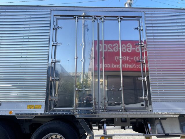 フルハーフ　トレーラー冷凍バン　サーモキング　プレジデント　３軸　リフトアクスル(中残し)