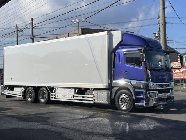 17スーパーグレート　冷凍バン　左観音扉　サブエンジン　ジョロ4キーストン　