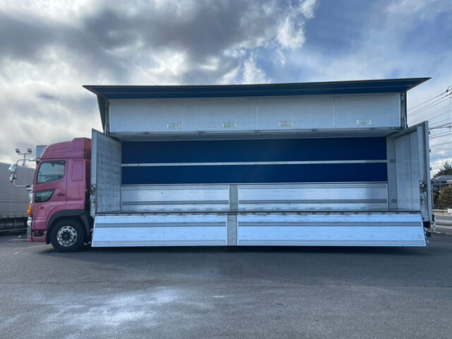 日野 プロフィア ハイルーフ アルミウィング 車検付 360馬力 アルミホイール ジョロダー4列