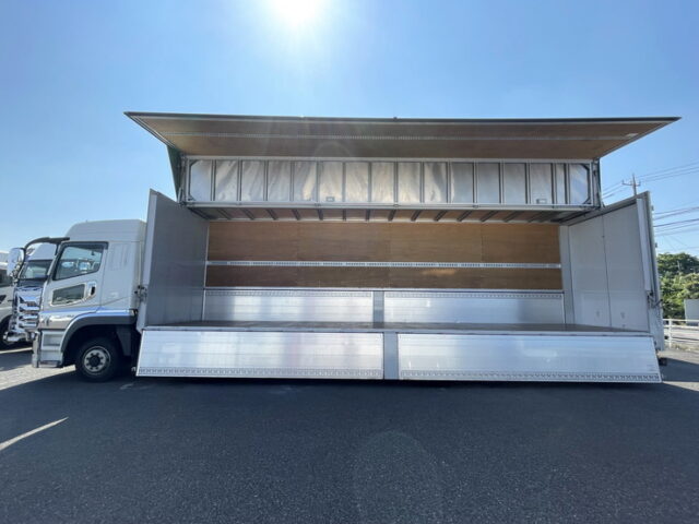 三菱ふそう：スーパーグレート：ハイルーフ：アルミウィング：メッキ多数：木床：AT：394馬力
