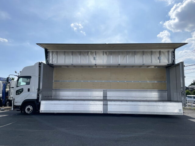 いすゞ：ギガ：ハイルーフ：ウィング：AT：木床：アルミホイール：リアエアサス