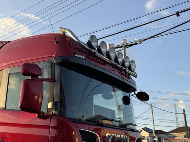 スカニア：R450：トレーラーヘッド：総輪エアサス：第5輪荷重11.300㎏：直6