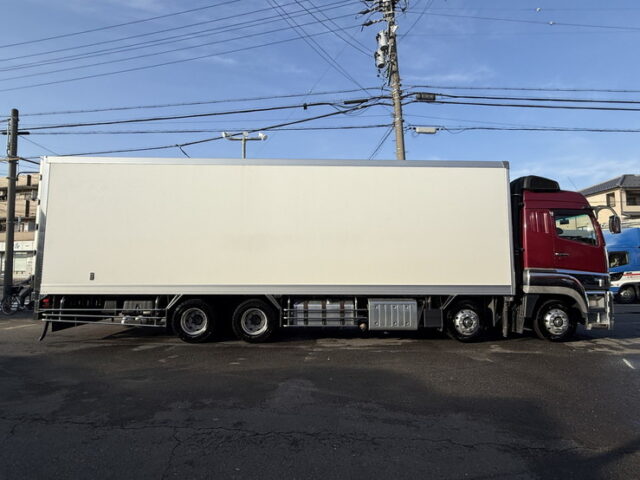 17スーパーグレート：ハイルーフ：冷凍バン：左観音扉2枚：サブエンジン：2エバ