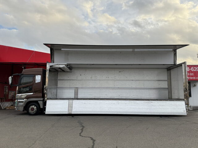 17スーパーグレート：ハイルーフ：冷凍ウィング：プレミアムライン：サブエンジン