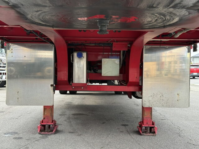 日本トレクス：トレーラー冷凍ウィング：段付き：2軸：前壁冷凍機：リフトアクスル