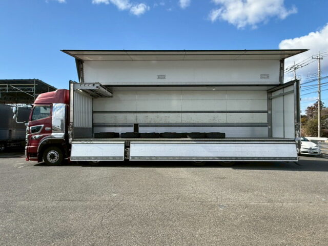 日野:プロフィア:ハイルーフ:冷凍ウィング:架装多数:ボディ枠ステンレス