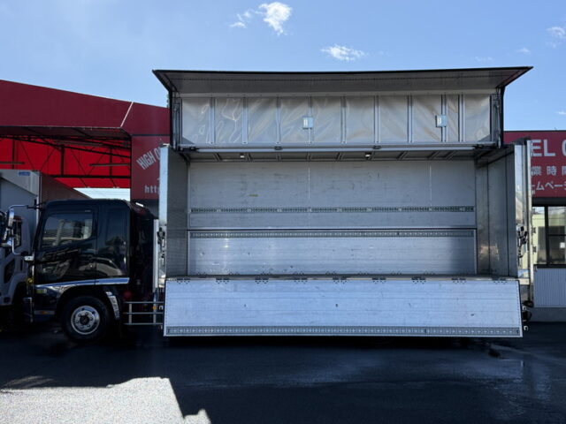 日野：レンジャープロ：ウィング：ボディ枠ステンレス：90アオリ：240馬力：エアサス