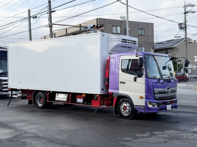 日野:17レンジャー:冷凍バン:菱重製冷凍機TDJS50DC:格納ゲート:アルミシマ床