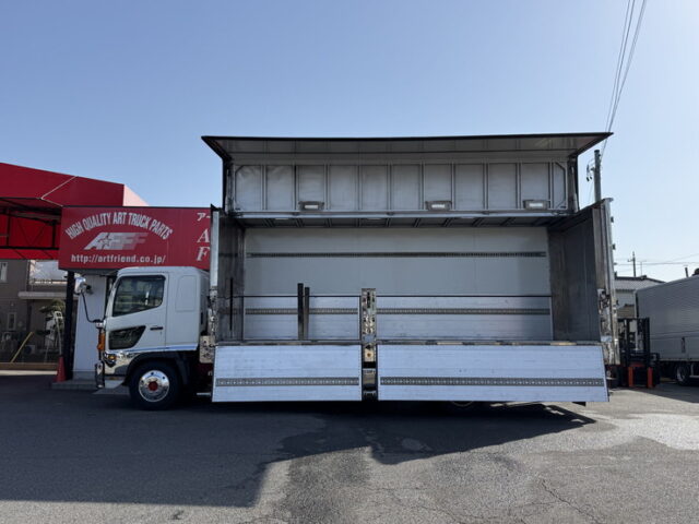 日野：レンジャープロ：6600ボデー：セミワイド：90アオリ：架装多数：エアサス