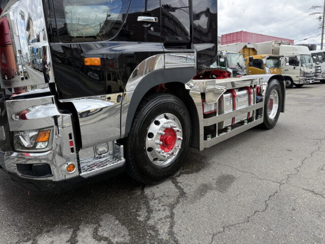 日野:17プロフィア:ハイルーフ:トレーラーヘッド:架装多数:アルミホイール