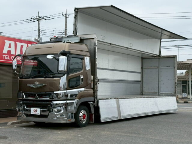 17スーパーグレート:ハイルーフ:ウィング:造りボディ:プレミアムライン:架装多数