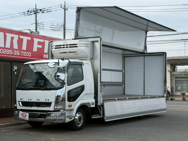 ファイター：冷凍ウィング：アルミシマ床：-30度設定：後輪エアサス：240馬力