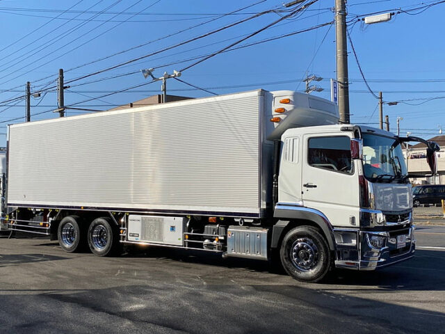 【717】登録済未使用車　スーパーグレート　冷凍バン　サブエンジン　ジョロ4キーストン