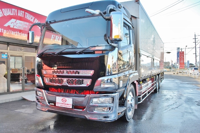 【151】三菱ふそうスーパーグレート　中低床　アルミウイング　ハイルーフ　総輪エアサス