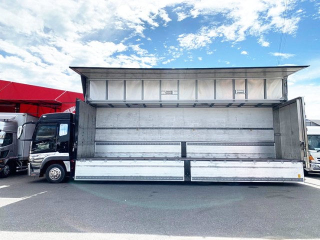【367】三菱ふそうスーパーグレート 低床 アルミウイング ハイルーフ リアエアサス