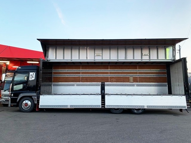 【516】三菱ふそうスーパーグレート　3軸　ウィング　ハイルーフ