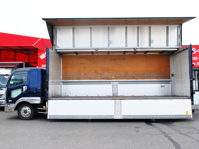 【521】三菱ふそう　ファイター　ワイド　アルミウイング　カスタム