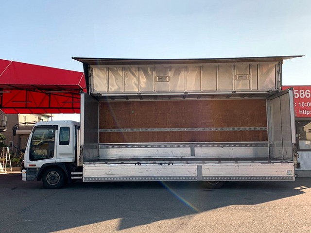 【524】いすゞ　フォワードマックス　ウィング　エアサス　7200ワイド