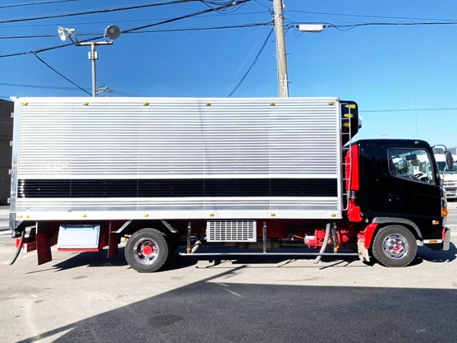 【510】日野　レンジャープロ　冷凍バン　板バネ　左観音　キーストン床