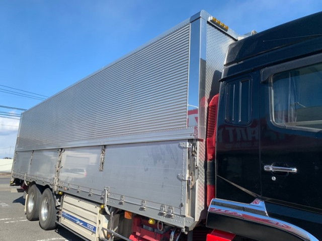 【568】ふそう　スーパーグレート　冷凍ウィング　キーストン床　サブエンジン