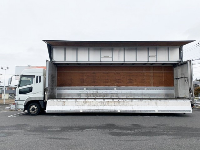 【585】ふそう　スーパーグレート　ハイルーフ　ウィング　寒冷地仕様　